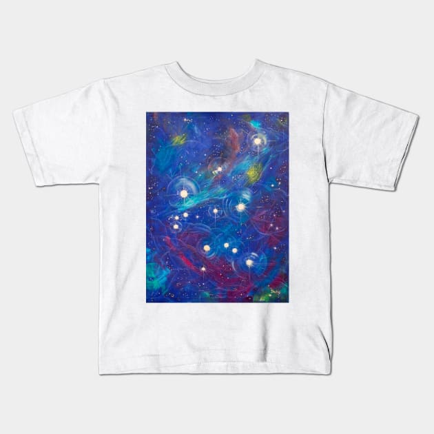 Aquarius Kids T-Shirt by NataliaShchip